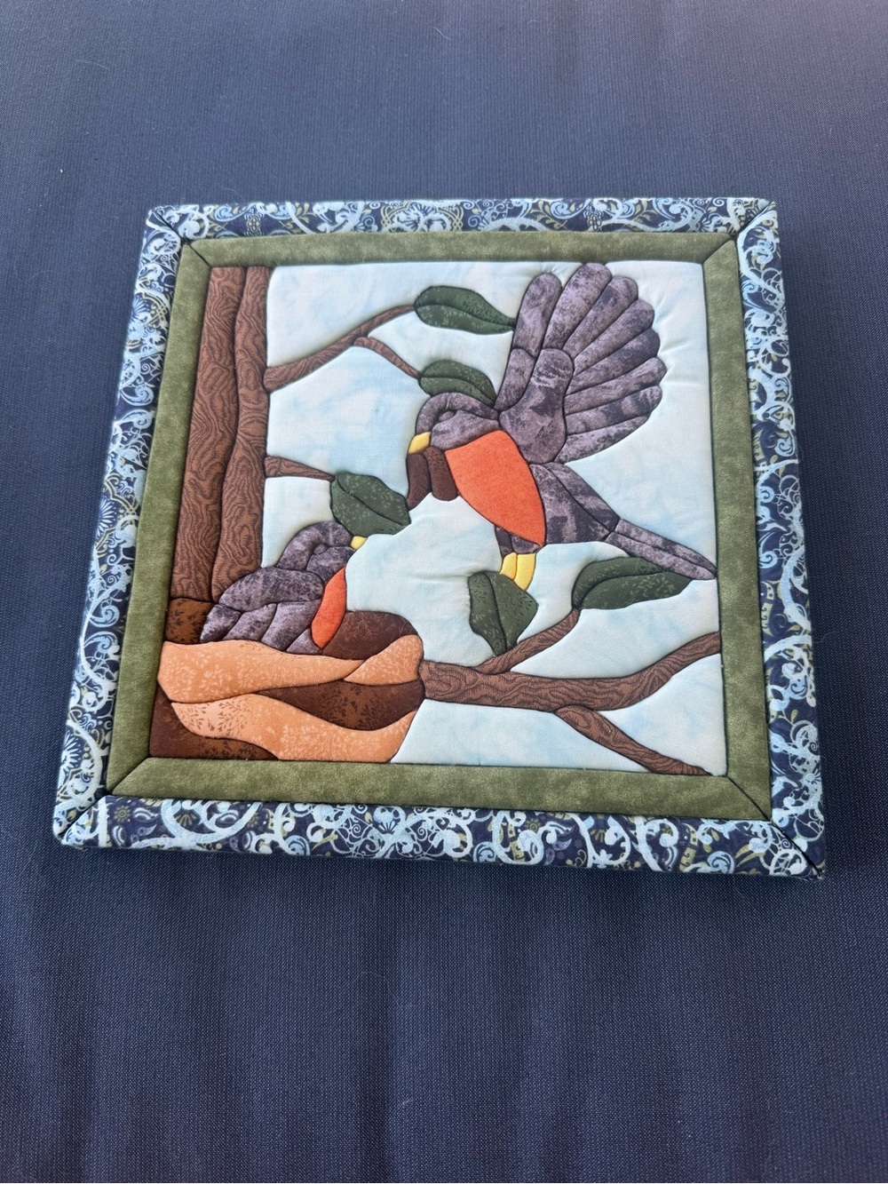 Robins in Nest QuiltMagic Homemade